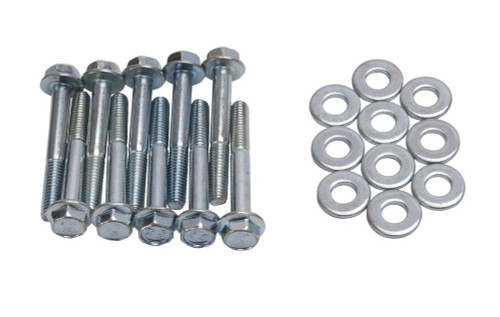 Intake Manifold Bolt Kit - Hex Head - Steel - Cadmium - Edelbrock Intake - GM LS-Series - Kit