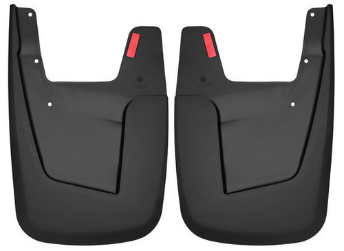 Mud Flap - Mud Guards - Rear - Black / Textured - Dodge Ram Fullsize Truck 2019 - Pair