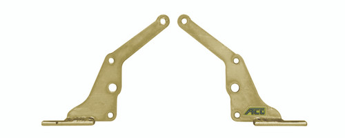 Motor Mount - Bolt-On - Steel - Zinc Oxide - Rear - Chevy V8 - Pair Motor Mount - Bolt-On - Steel - Zinc Oxide - Rear - Chevy V8 - Pair
