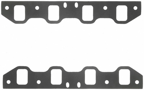 Intake Manifold Gasket - 0.06 in Thick - 1.35 x 1.95 in Rectangular Port - Composite - Small Block Ford - Pair