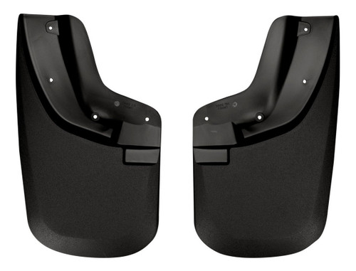 Mud Flap - Mud Guards - Front - Plastic - Black / Textured - Ford Fullsize Truck 2011-14 - Pair