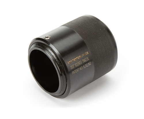 Crush Sleeve Spacer - 2.133 in Thick - Steel - Black Powder Coat - GM 12-Bolt - Each