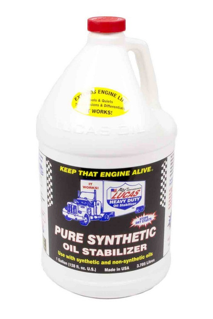 Motor Oil Additive - Pure Synthetic Oil Stabilizer - Synthetic - 1 gal Jug - Each