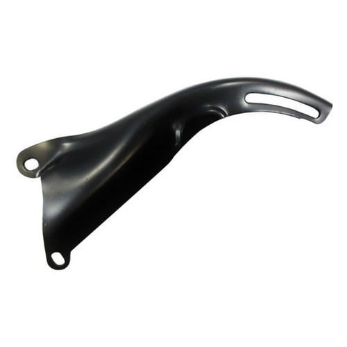 Alternator Bracket - O.E. Style - Driver Side - Upper - Intake / Water Pump Mount - Steel - Black Paint - Short Water Pump - GM Alternator - Small Block Chevy - Each