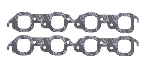 Exhaust Manifold / Header Gasket - Ultra-Seal - 1.850 x 1.900 in Square Port - Steel Core Laminate - Big Block Chevy - Pair