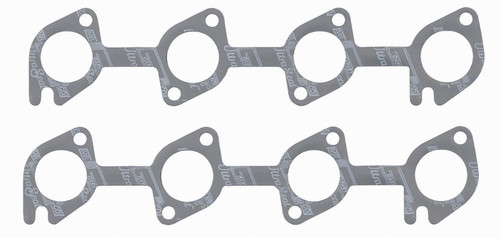 Exhaust Manifold / Header Gasket - Ultra-Seal - 1.620 in Round Port - Steel Core Laminate - Ford Modular - Pair