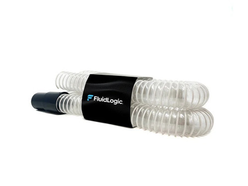 Helmet Air Hose - 6 ft Long - 1-1/4 in OD - Plastic - Fluid Logic Maglock Systems - Each