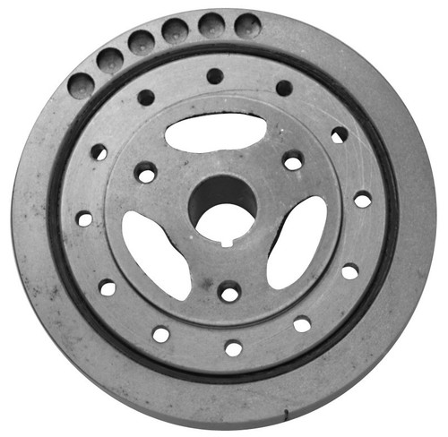 Harmonic Balancer - OE Replacement - 8.000 in OD - Iron - Natural - Internal Balance - Small Block Chevy - Each