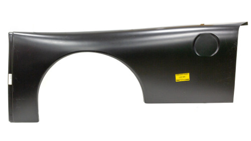 Quarter Panel - Driver Side - ABC - Greenhouse Roof - Plastic - Black - Each