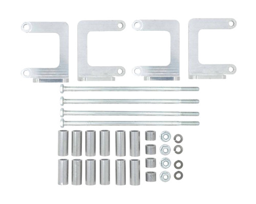Ignition Coil Bracket - Coil Pack Style - Remote Mount - Aluminum - Natural - Ford Godzilla - Kit