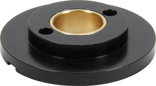 Bump Stop Cup - Single Spring - 2.000 in OD - 1.280 in ID - 0.400 in Tall - 16 mm Thru Hole - Aluminum - Black Anodized - 1 in Bump Spring - Each