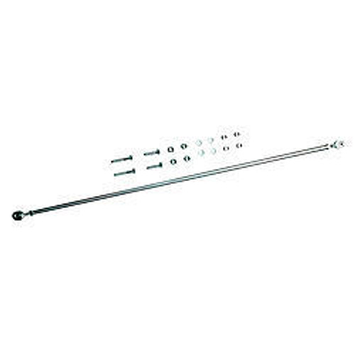 Throttle Linkage - 23 in Long Rod - Hardware / Rod Ends Included - Aluminum - Natural - Kit Throttle Linkage - 23 in Long Rod - Hardware / Rod Ends Included - Aluminum - Natural - Kit