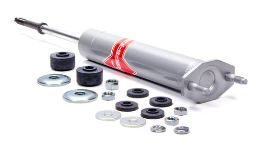 Shock - Gas-a-Just - Monotube - Steel - Silver Paint - Front - Ford Mustang / Mercury Cougar 1971-93 - Each Shock - Gas-a-Just - Monotube - Steel - Silver Paint - Front - Ford Mustang / Mercury Cougar 1971-93 - Each