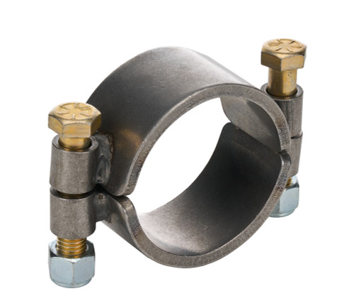 Clamp-On Ring - 2-Piece - 3 in ID - 1-3/4 in Wide - 2-Bolt - Steel - Natural - Each