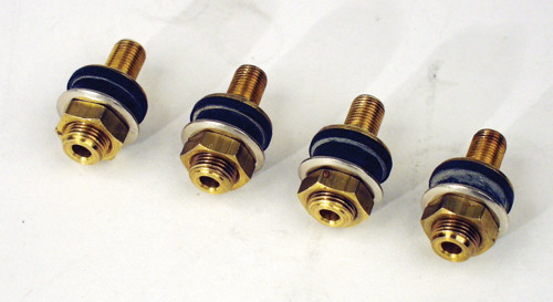 Valve Stem - Inner Mount - Bolt-On - Brass - Natural - Set of 4 Valve Stem - Inner Mount - Bolt-On - Brass - Natural - Set of 4