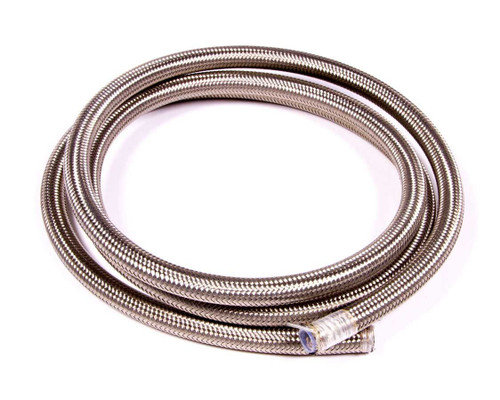 Hose - PTFE Racing Hose - 8 AN - 6 ft - Braided Stainless / PTFE - Natural - Each