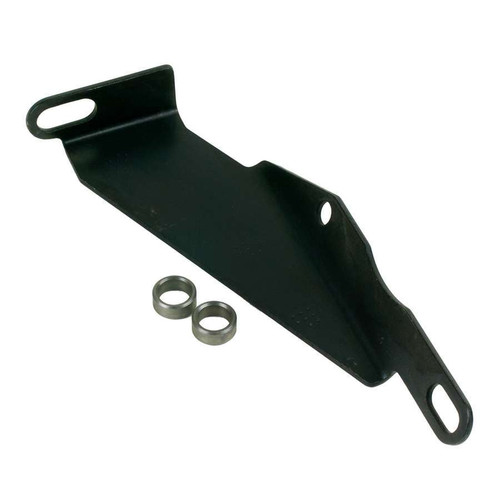 Shifter Cable Bracket - Pan Mounted - Steel - Black Paint - Torqueflite 727 / 904 - Kit