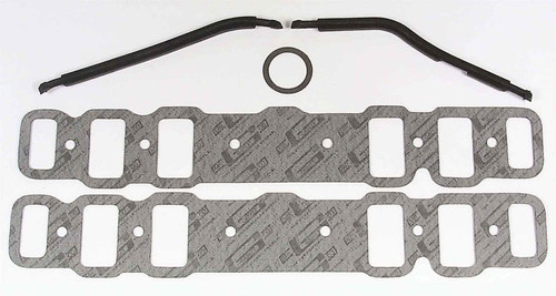 Intake Manifold Gasket - Performance - 0.06 in Thick - 1.41 x 2.49 in Rectangular Port - Composite - Oldsmobile V8 - Kit
