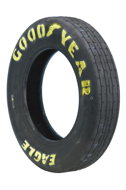 Tire - Drag Front - Front Runner - 28.0 x 4.5-15 - Bias Ply - Hard Compound - Yellow Letter Sidewall - Each