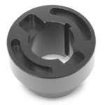 Crank Drive - Aluminum - Black Anodized - KSE Crank Driven Water Pump - Each