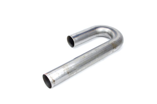 Exhaust Bend - J-Bend - Mandrel - 2-1/2 in Diameter - 2 in Radius - 6 x 15 in Legs - 18 Gauge - Steel - Each