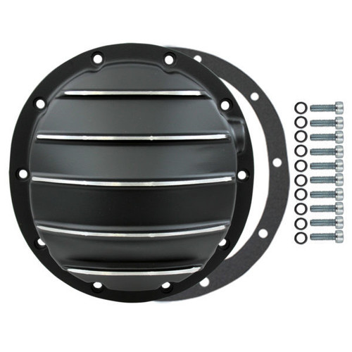 Differential Cover - Aluminum - Black Anodized - 8.5 / 8.6 in - GM 10-Bolt - Each