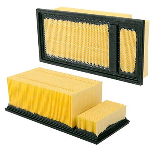 Air Filter Element - Panel - 14.079 x 6.758 in - 4.123 in Tall - Paper - Ford Fullsize Truck 2011-21 - Each