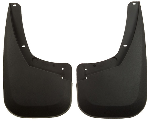 Mud Flap - Mud Guards - Front - Plastic - Black / Textured - GM Fullsize Truck 2007-13 - Pair