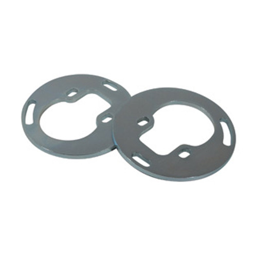 Coil-Over Spring Spacer - 1/2 in Tall - Aluminum - Natural - Specialty Products Lower Control Arms - GM F-Body 1970-82 / GM G-Body 1978-88 - Pair