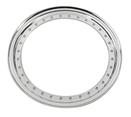 Beadlock Ring - Steel - Chrome - 15 in Wheels - Each Beadlock Ring - Steel - Chrome - 15 in Wheels - Each