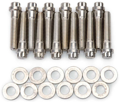 Intake Manifold Bolt Kit - 12 Point Head - Steel - Cadmium - Small Block Mopar - Kit