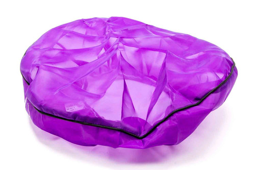 Air Filter Wrap - Pre Filter - Round - 14 in Diameter - 4 in Tall - Top - Outerwears Logo - Polyester - Purple - Each Air Filter Wrap - Pre Filter - Round - 14 in Diameter - 4 in Tall - Top - Outerwears Logo - Polyester - Purple - Each