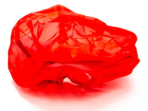 Air Filter Wrap - Pre Filter - Round - 14 in Diameter - 5 in Tall - Top - Outerwears Logo - Polyester - Red - Each