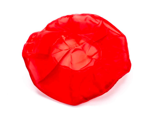 Air Filter Wrap - Pre Filter - Round - 14 in Diameter - 3 in Tall - Top - Outerwears Logo - Polyester - Red - Each