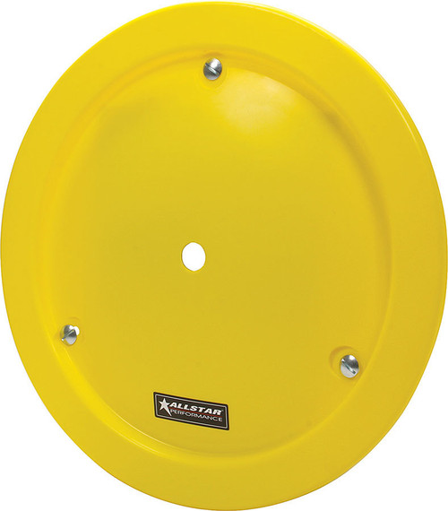 Mud Cover - Mounting Hardware Included - Plastic - Yellow - 15 in Beadlock Wheels - Kit