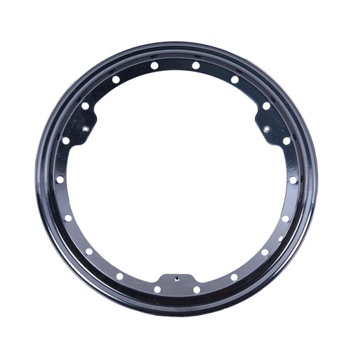Beadlock Ring - 3 Tab - Steel - Black Powder Coat - 15 in Wheels - Each Beadlock Ring - 3 Tab - Steel - Black Powder Coat - 15 in Wheels - Each
