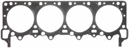 Head Gasket Shim - 4.365 in Bore - 0.021 in Compression Thickness - Rubber Coated Steel Core - Mopar 426 Hemi - Each Head Gasket Shim - 4.365 in Bore - 0.021 in Compression Thickness - Rubber Coated Steel Core - Mopar 426 Hemi - Each