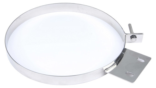 Exhaust Clamp - Stack Clamp - 10 in Diameter - Stainless - Polished - Each