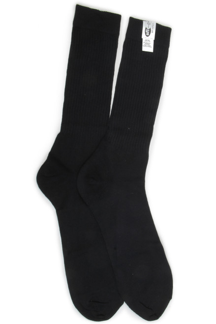 Socks - SFI 3.3 - Fire Retardant Cotton - Black - Small - Pair