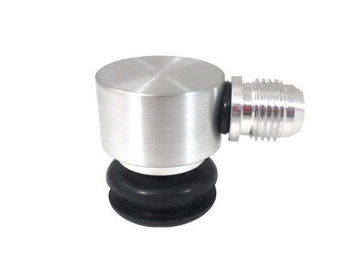 Check Valve - 6 AN Male Inlet - Aluminum - Natural - Each