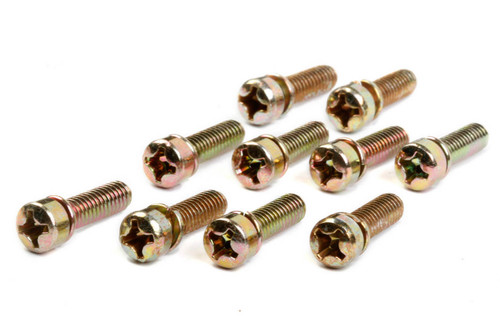 Main Body Screw - Philips Head - Steel - Cadmium - Holley Carburetors - Set of 10 Main Body Screw - Philips Head - Steel - Cadmium - Holley Carburetors - Set of 10