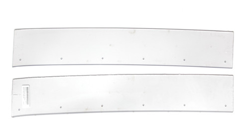 Spoiler - ABC - 60 x 5 in - 70 Degrees - 2-Piece - Spoiler Only - Polycarbonate - Pair Spoiler - ABC - 60 x 5 in - 70 Degrees - 2-Piece - Spoiler Only - Polycarbonate - Pair