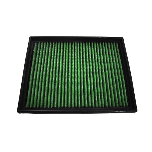 Air Filter Element - Panel - Reusable Cotton - Green - Various Ford / Lincoln Applications - Each