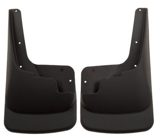Mud Flap - Mud Guards - Front - Plastic - Black / Textured - Ford Fullsize Truck 2008-10 - Pair
