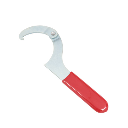 Spanner Wrench - Coil-Over - Adjustable - Rubber Handle - Red - Steel - Cadmium - Each