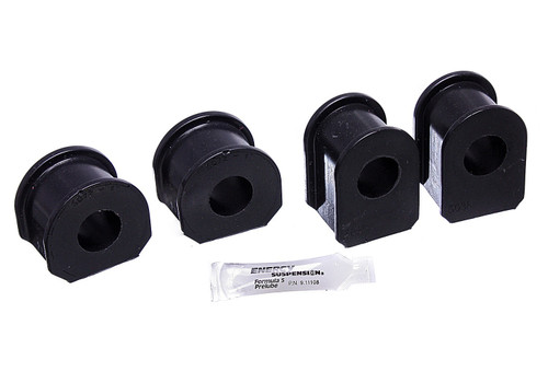 Sway Bar Bushing - Hyper-Flex - Front - 1 in Bar - Polyurethane - Black - Ford Fullsize SUV 1966-96 - Kit