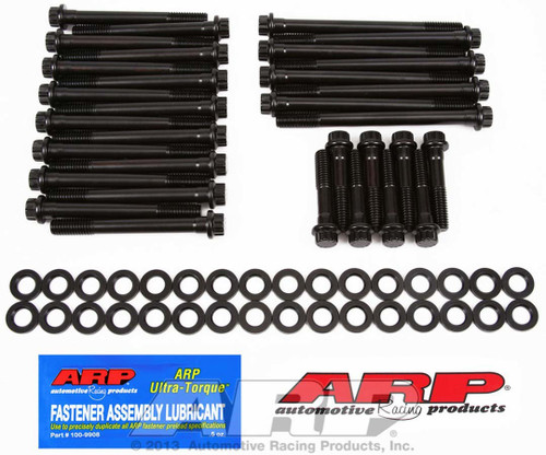 Cylinder Head Bolt Kit - High Performance Series - 12 Point Head - Chromoly - Black Oxide - Edelbrock - Big Block Chevy - Kit