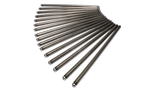 Pushrod - High Energy - 8.412 in Long - 5/16 in OD - Steel - Ford Cleveland / Modified - Set of 16