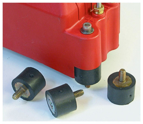 Vibration Isolation Mount - MSD 12 / 44 amps Electronic Points Box - Rubber - Set of 4