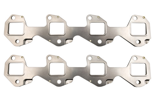 Exhaust Manifold / Header Gasket - 1.380 x 1.690 in Rectangular Port - Multi-Layer Steel - GM Duramax 2001-04 - Pair